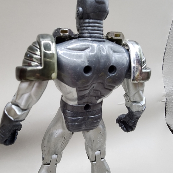 1994 Marvel Spiderman Gold & Red Web Runner Iron Man War Machine 5" Figures Lot - Picture 5 of 5